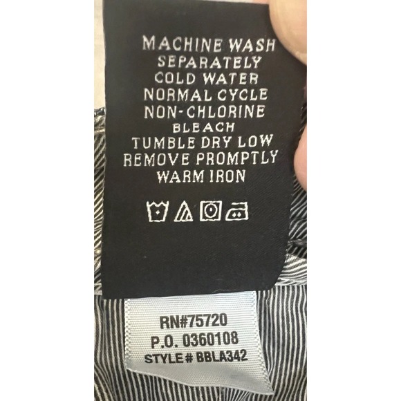 Buckle Black Jeans Mens 34x32 Blue Fit No 9 Straight Leg - Picture 7 of 9